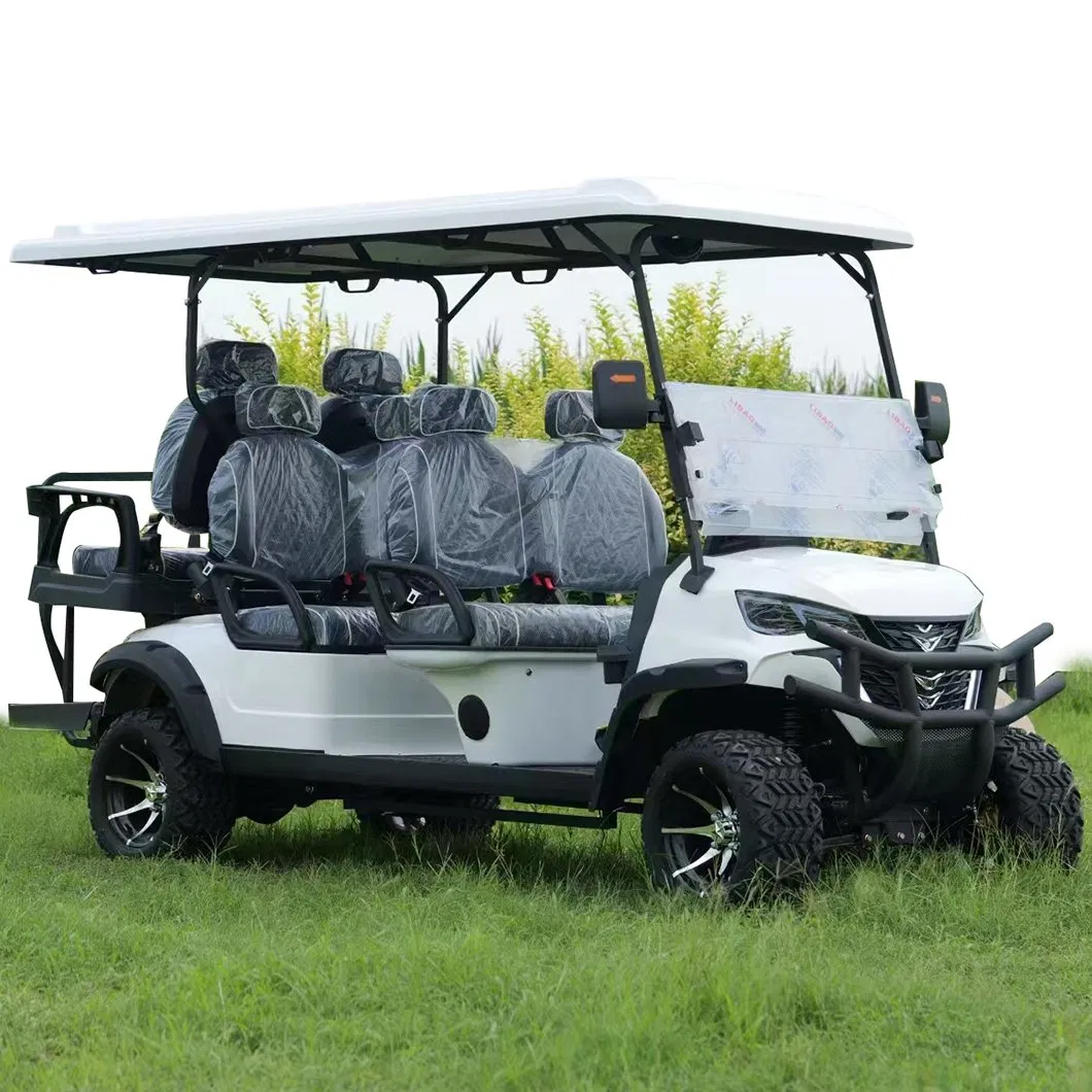 Electric Small Golf Buggies Club Course Hunting Utility Trolley Cargo Buggy Car Vehicle Cart