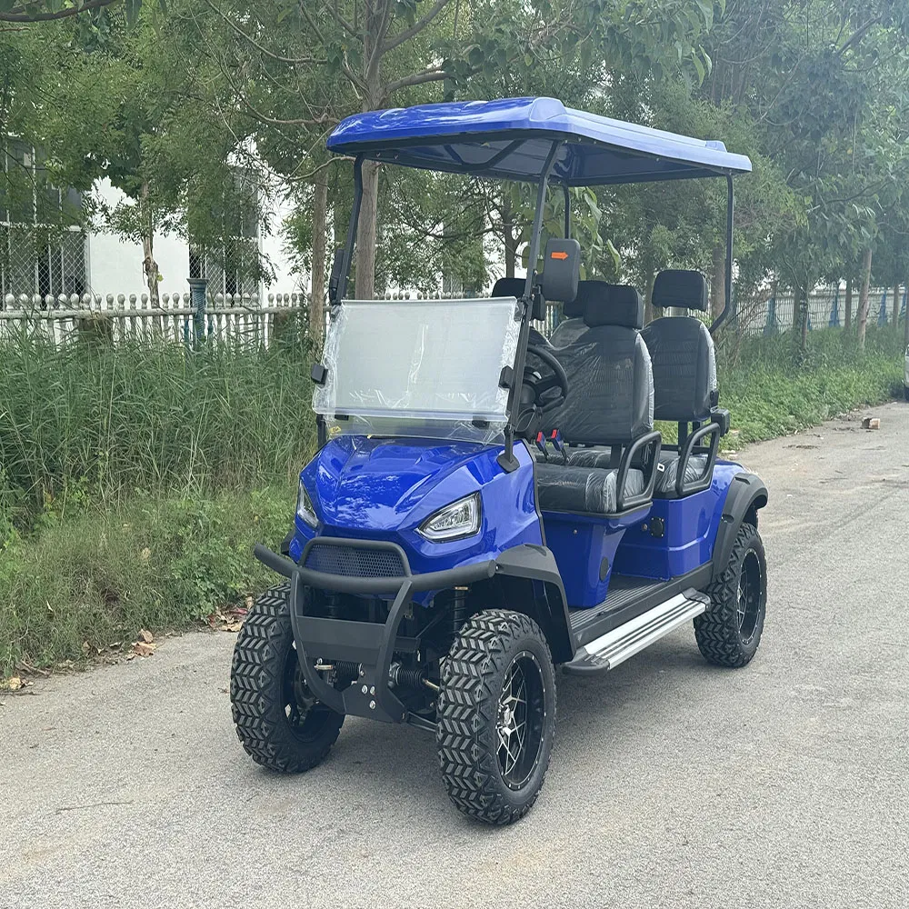 Electric Utility Golf Cart Vehicle 4 Seater Golf Cart