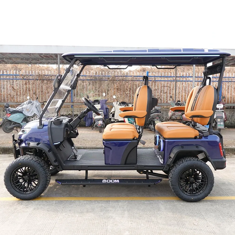 Electric Sightseeing Hungting off Road Club Car 2/4/6/8 Seater Seat 48V/72V Golf Cart Manufacturer