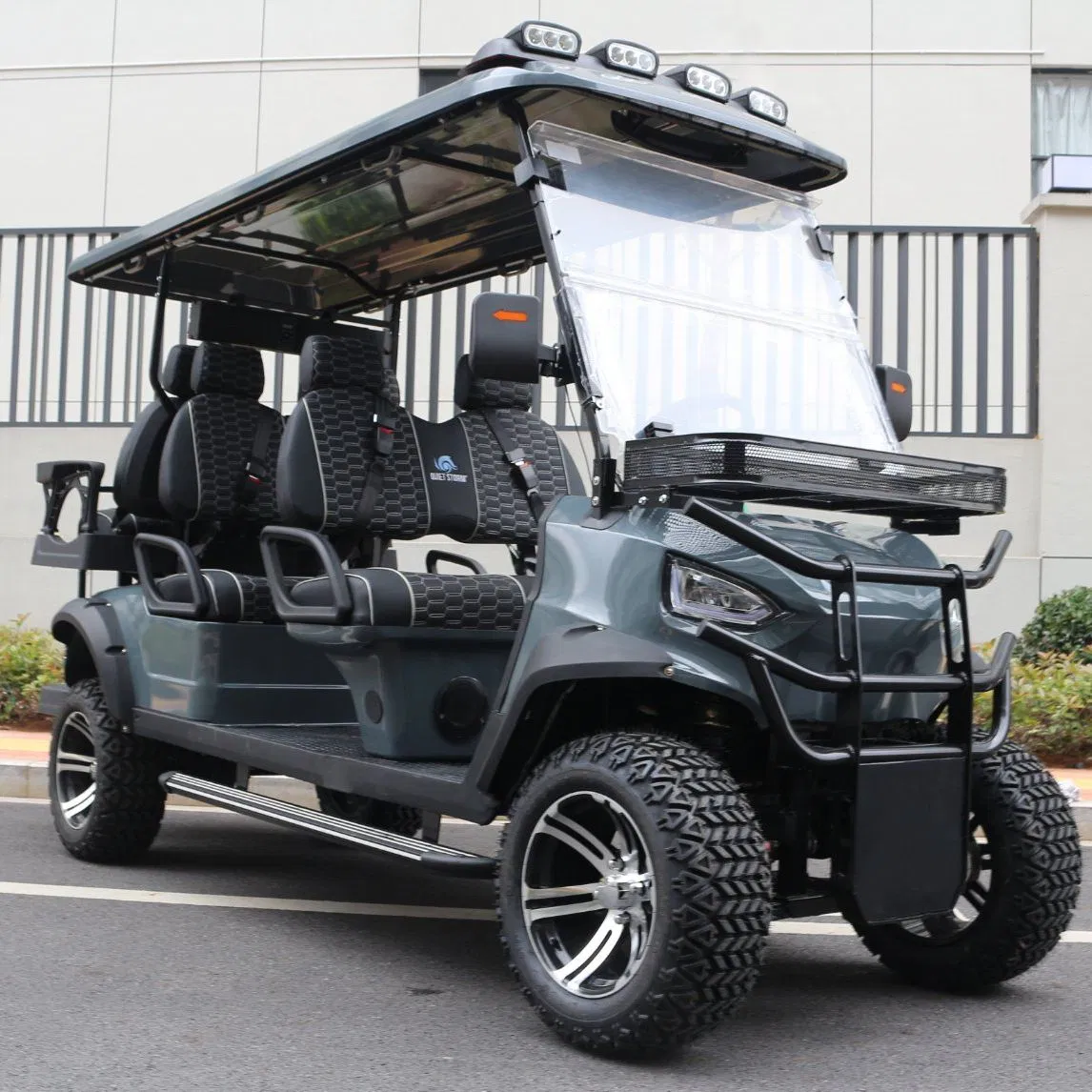 Carro Golf Cart Factory Hunting Buggy 2/4/2+2/6/4+2/8 Seater/Seat Forward Club Car 48V/72V Electric Utility Sightseeing Car Offroad Cart with Ice Bucket San
