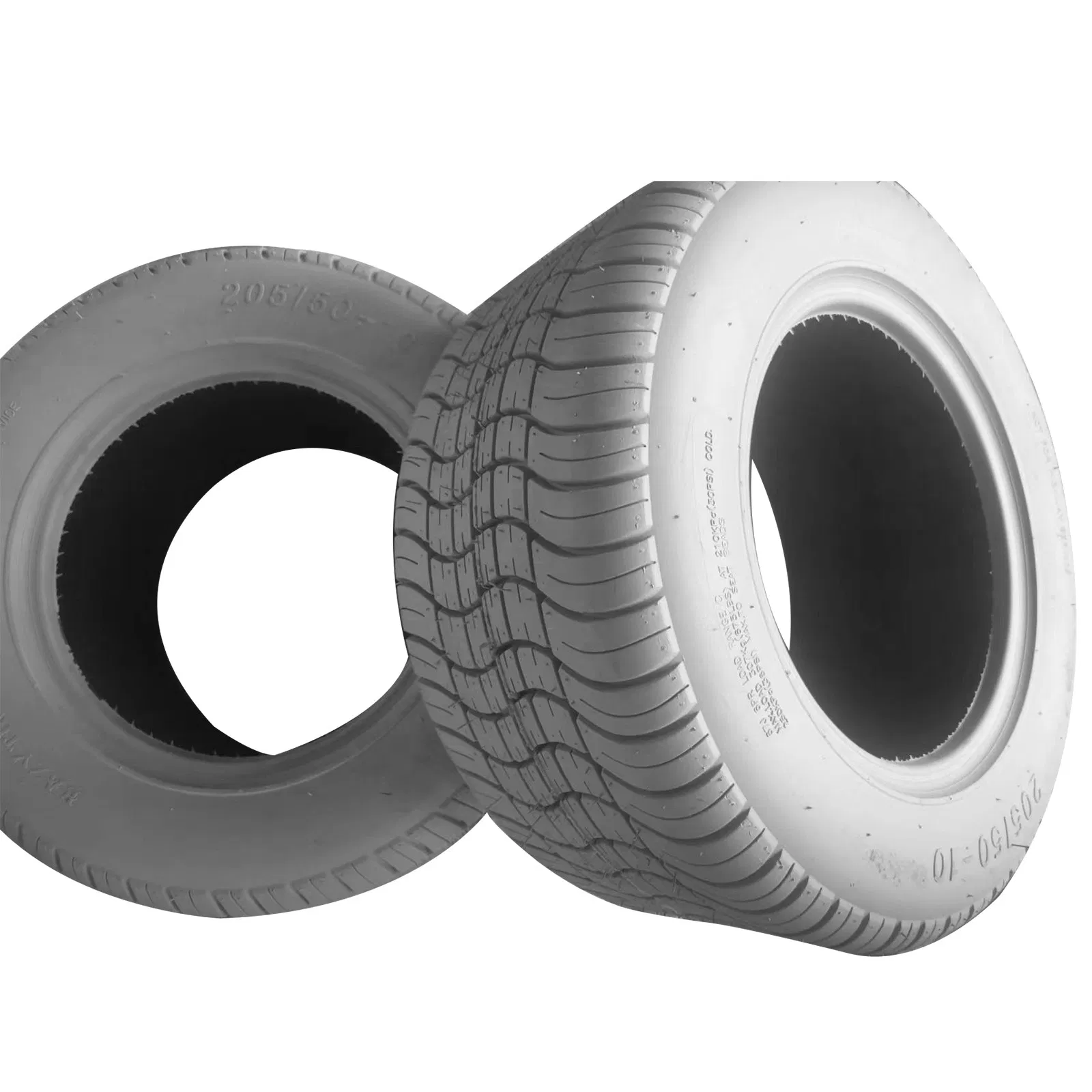 Non-Marking Tubeless Grey Golf Cart Tires