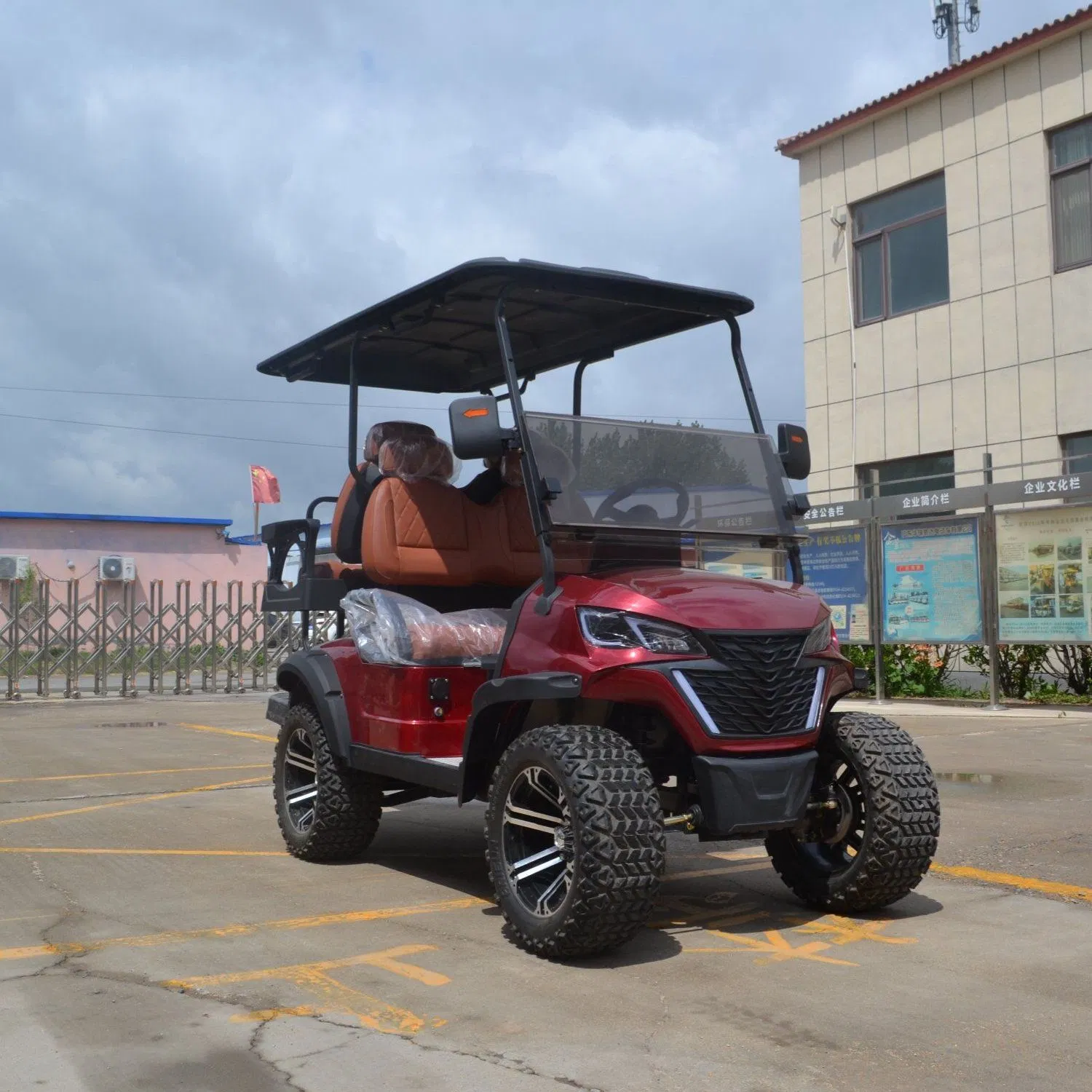 High-Performance Electric Golf Cart for Golf Courses with LED Lights (Winner-GC 2S+2S)