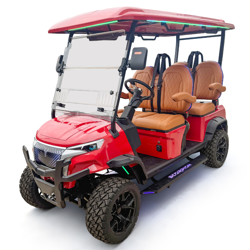 Luxury Feel Smooth Acceleration Golf Cart with Quick-Dry Material