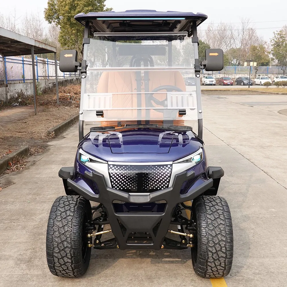 Electric Sightseeing Hungting off Road Club Car 2/4/6/8 Seater Seat 48V/72V Golf Cart Manufacturer