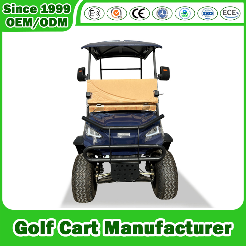 2+2 Seater 4 Passenger New Energy Utility Vehicle Golf Cart Cheap Customized Comfortable 4 Seats Gas Powered Gasoline Petrol Carts Manufacturer