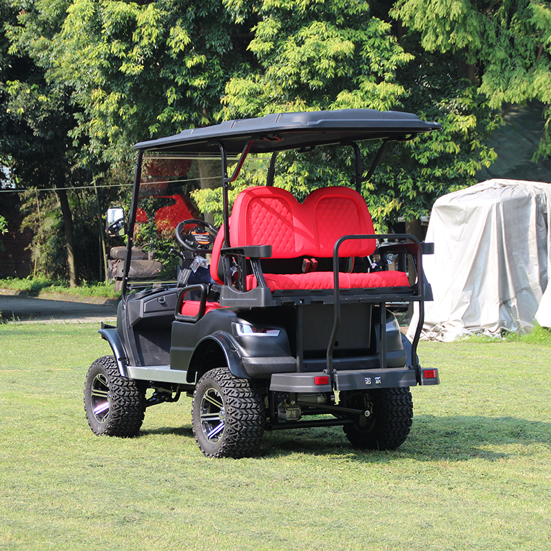 Lithium Battery Solar 2 4 6 Seaters off Road Electric Street Legal Golf Cart Buggy