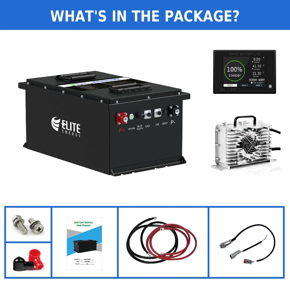 OEM 36V 48V 72V 54ah 105ah 150ah 200ah LiFePO4 Lithium Ion Golf Cart Battery Pack