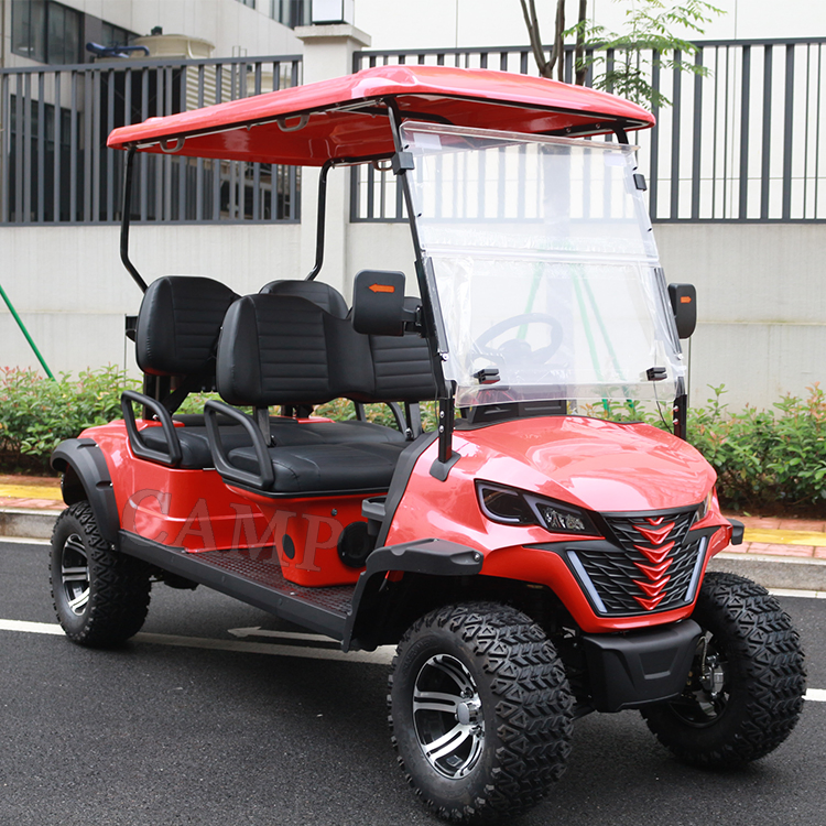Factory Price off-Road 4 Seater Golf Cart Gasoline Club Car Gas Powered Golf Buggy