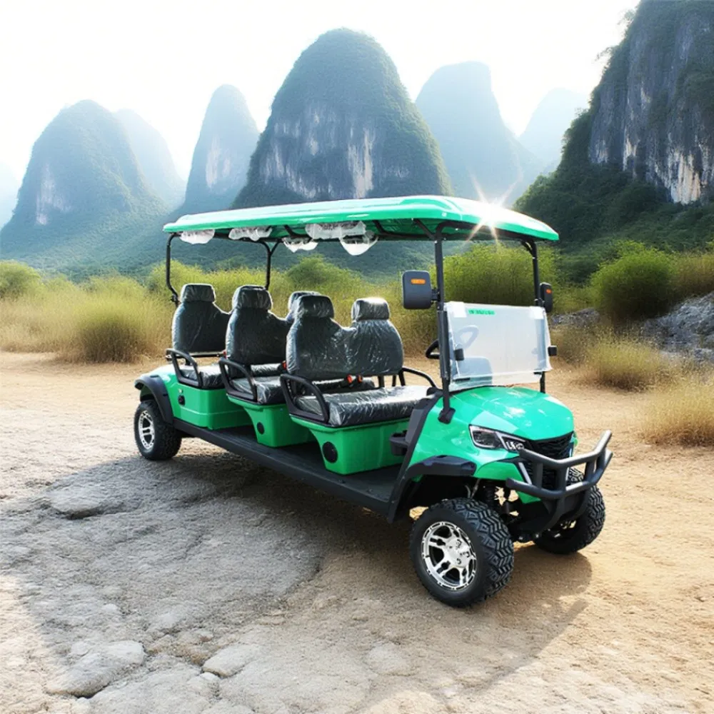 Modern Hot Sale Classic Model Golf Carts Gas Powered 6 Seater Gas Power Enclosed Golf Cart Gas-Powered Golf Cart