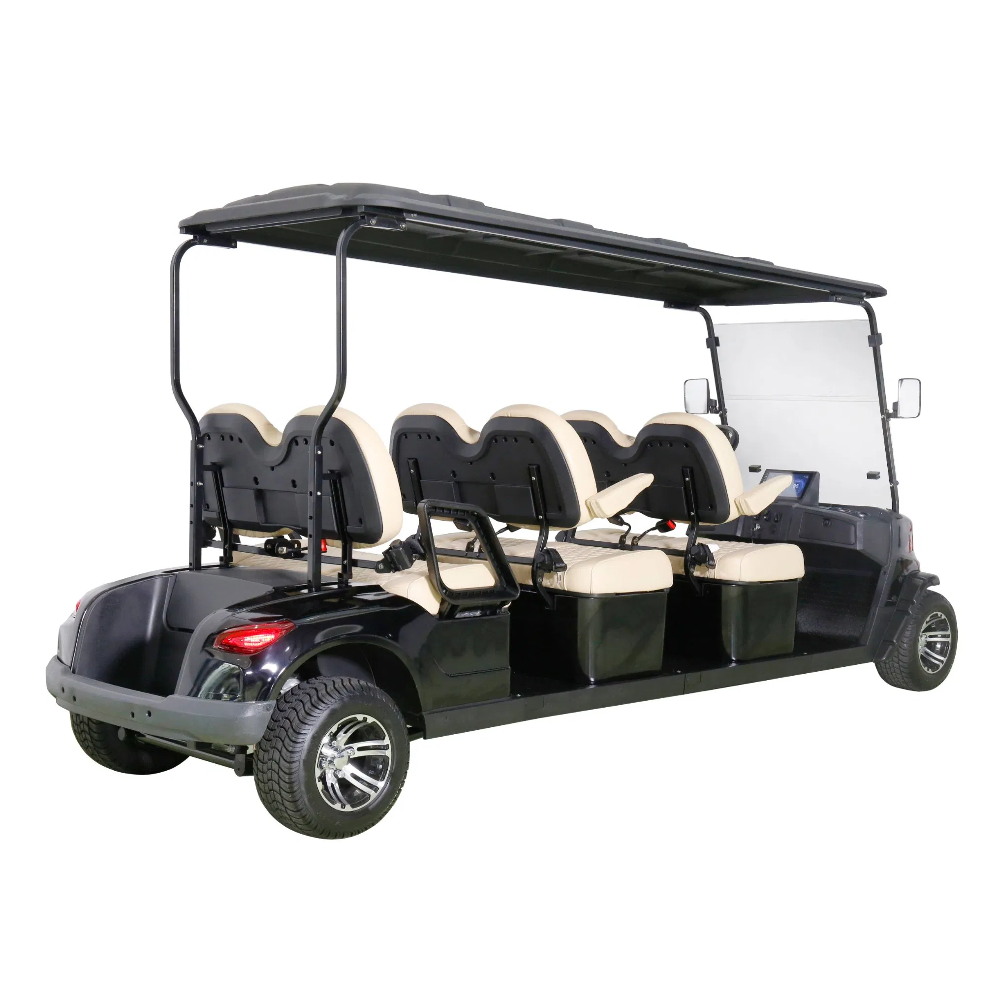 Gq06c 6-Seater Electric Golf Cart High-Efficiency 48V AC Motor Long-Range Comfort Design