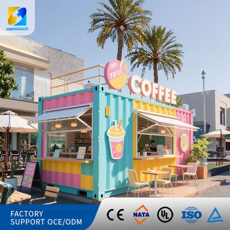 Sustainable 20FT Shipping Containers for Resorts, Retail Spaces, and Commercial Streets