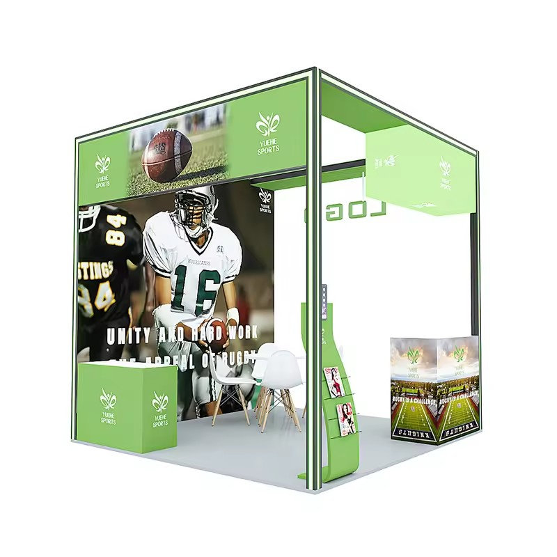 Custom Design Lightweight Stand Aluminium Modular 10X10 Tradeshow Display Modular Exhibition Booth Trade Show Booth