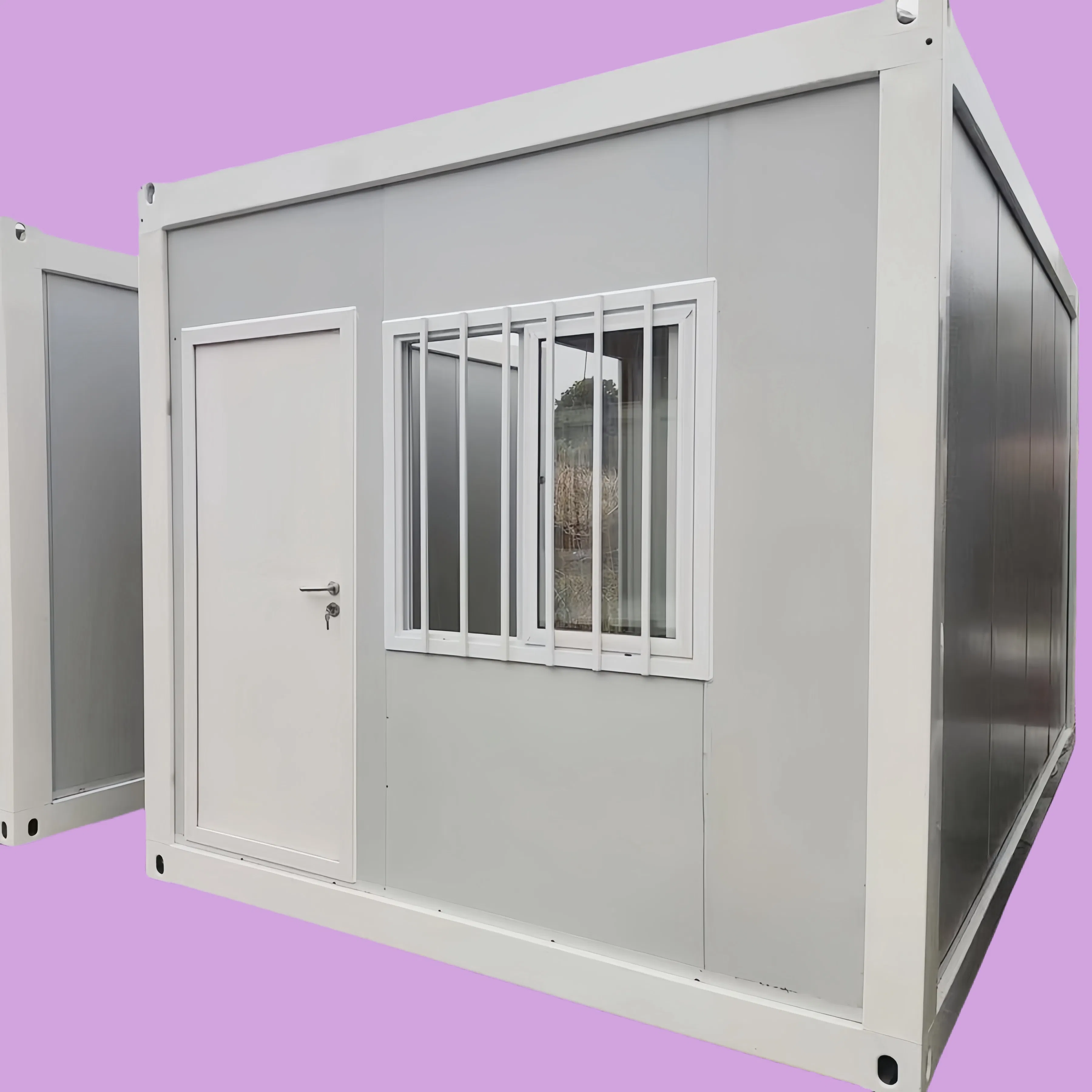 Innovative Steel Building for Versatile Living and Working Spaces