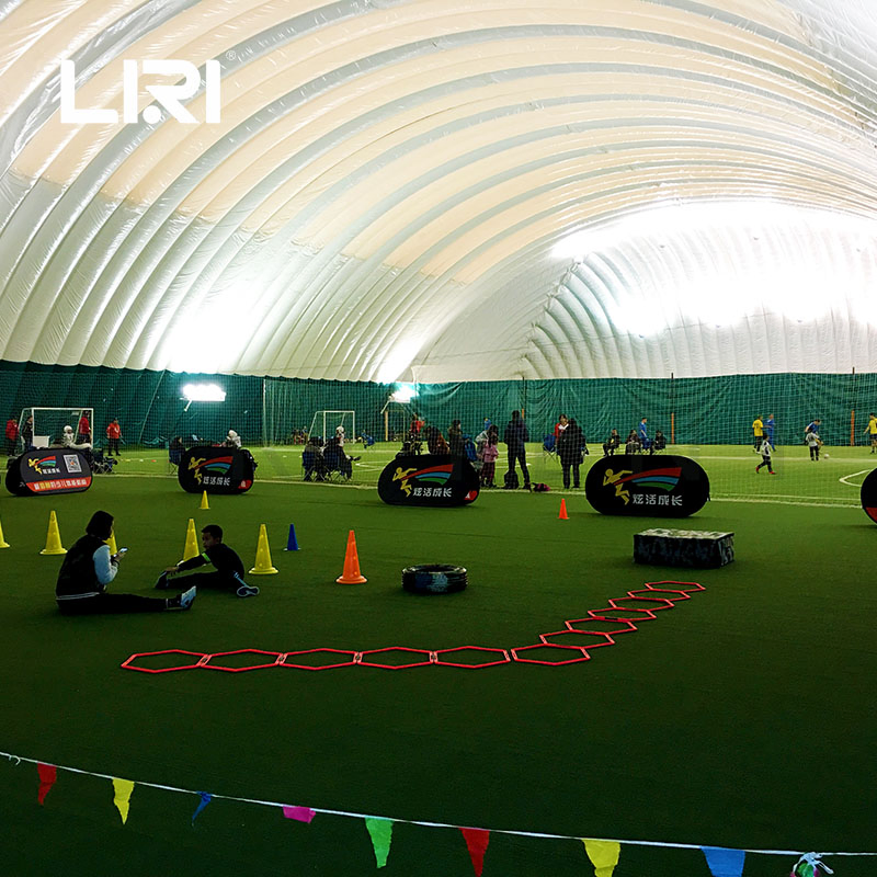 New Design Outdoor Large Sports Air Dome Supported Structures for Football Hall