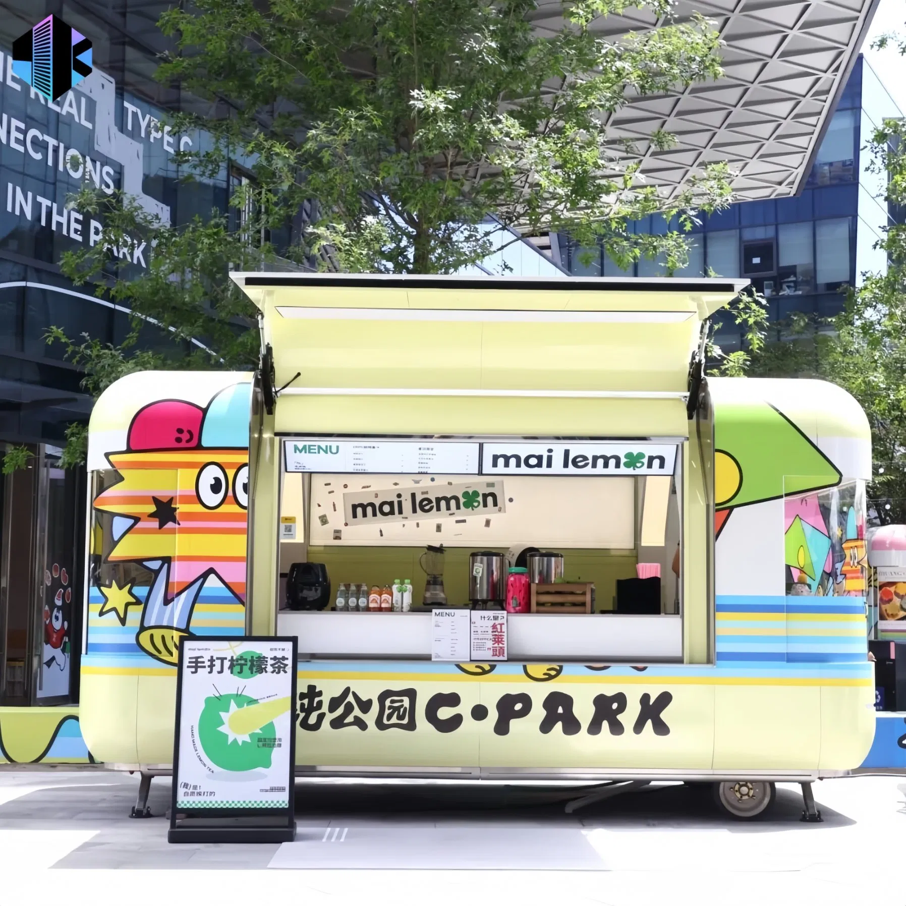 Customized High Quality Mobile Food Trailer Hot Selling Container Food Truck