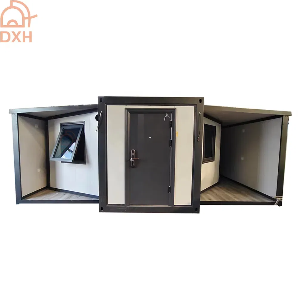 Dxh Coffee Shop Fireproof Luxury Prefabricate Living Dormitory Granny Vacation Hotel Prefabricated 10FT 20FT Camp Expandable Container House Prefab Home