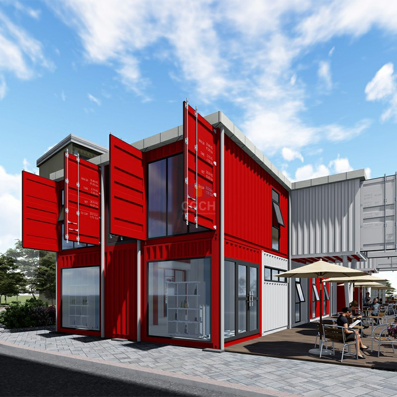 Standard Thickness Container Shop - Portable Office Building Solutions, Guangdong