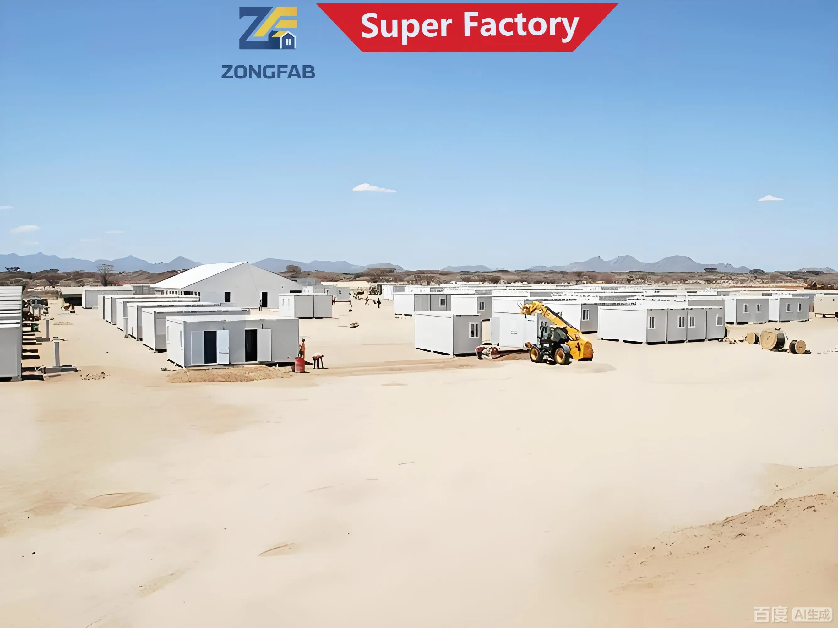 Steel Living Detachable Assembly Prefab Prefabricated Container Building Housing Mining Oil Gas Field Drilling Campsite Campsites
