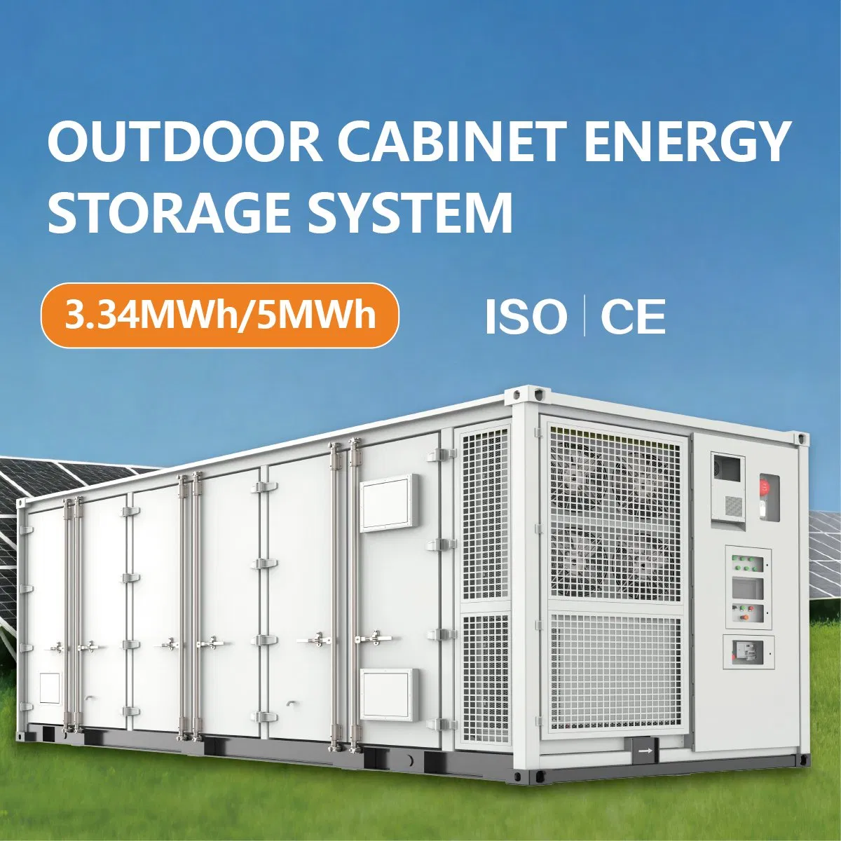 Liquid Cooling 1MW 2mwh 3mwh Solar Battery Container System Energy Storage Mining Power Supply with Good Service