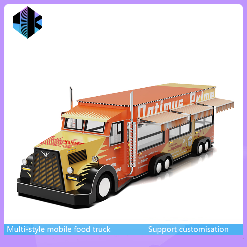 Culturally Crafted Smart Mobile Food Trailer for Festival Vending