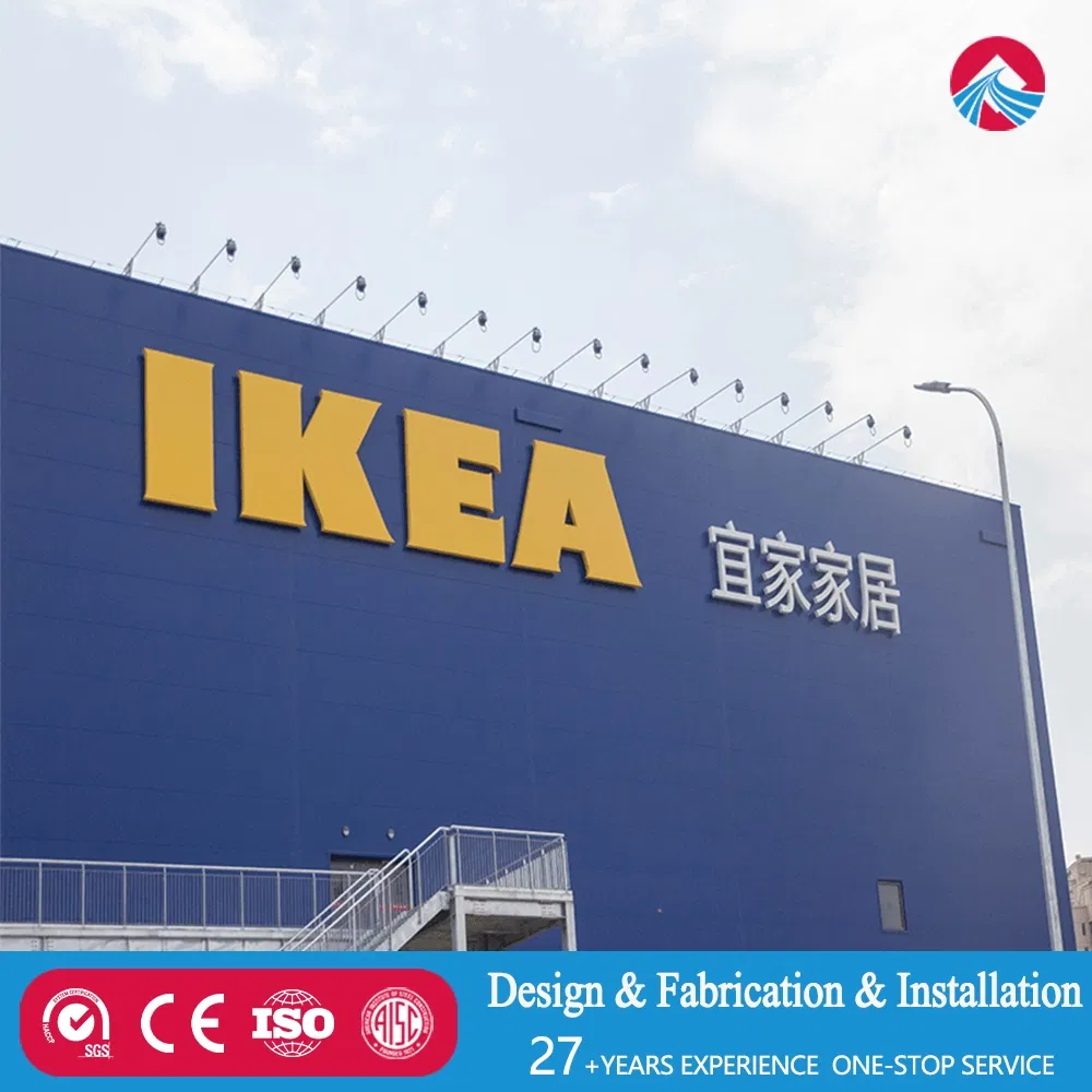 Innovative Steel Framework Supermarket for Efficient Retail Spaces