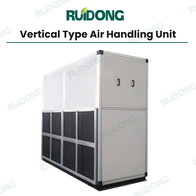 Industrial Modular Air Handling Unit Vertical Type Air Handling Unit for Commercial