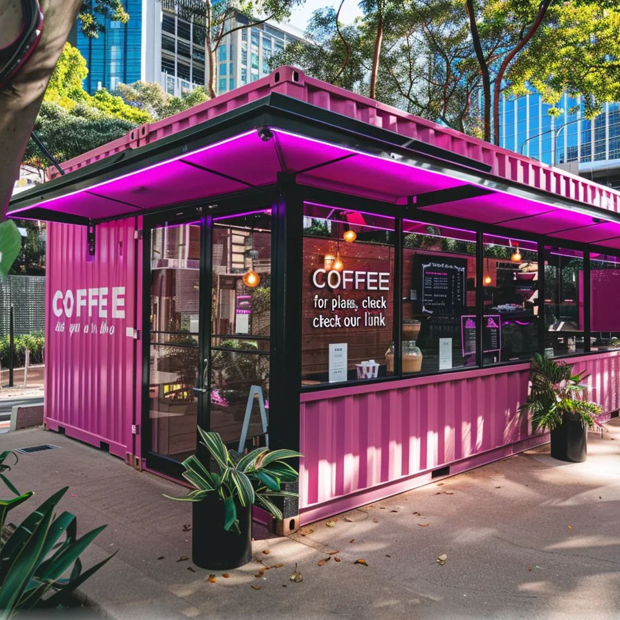 . Modern Prefab Container House for Versatile Living and Working Spaces