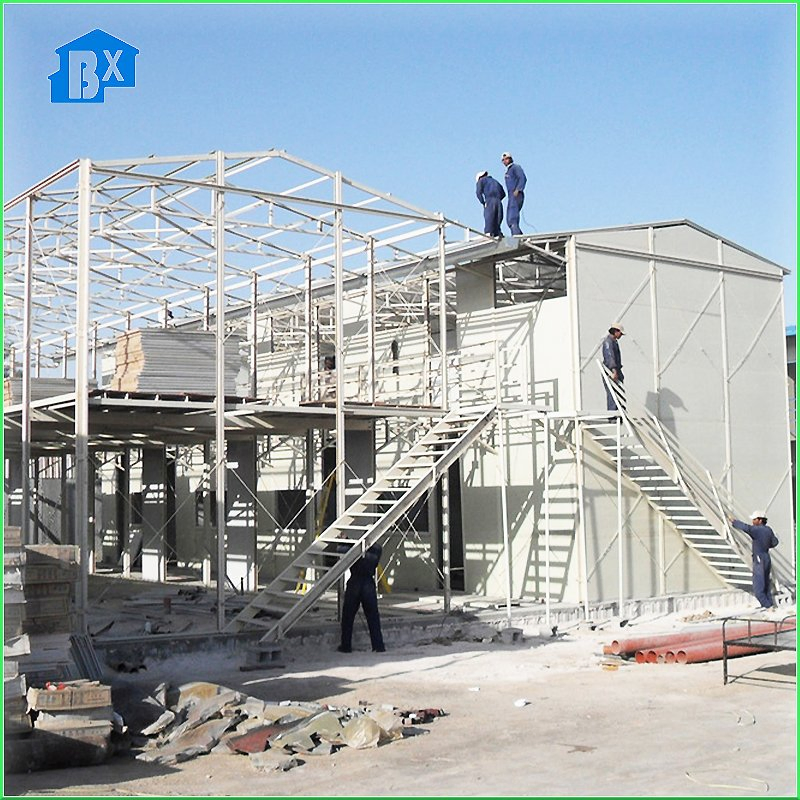 K-House Versatile Steel Structure Temporary Housing Solution for All Needs Durable Steel Frame Temporary Housing for Short and Long-Term Living