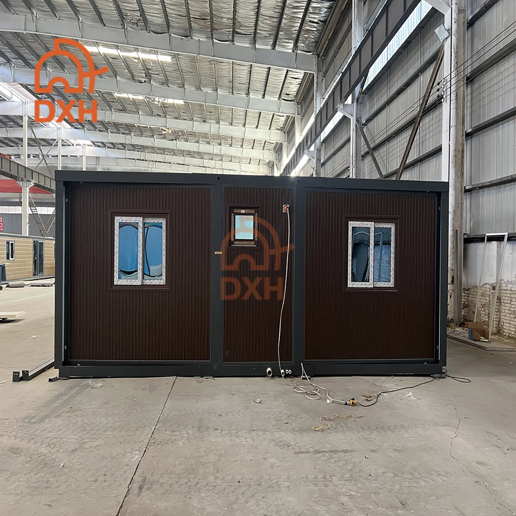 Dxh Dormitory Living Prefabricated Meeting Room 40FT Fireproof Thermal Insulation Vacation Hotel Folding Expandable Container Home