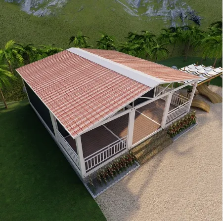 Prefab House Detail 1