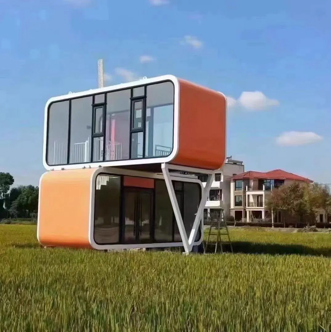 Hot Sale Outdoor Modern Popular Prefab House Tiny House Mobile Working Office House Office Pod Apple Cabin