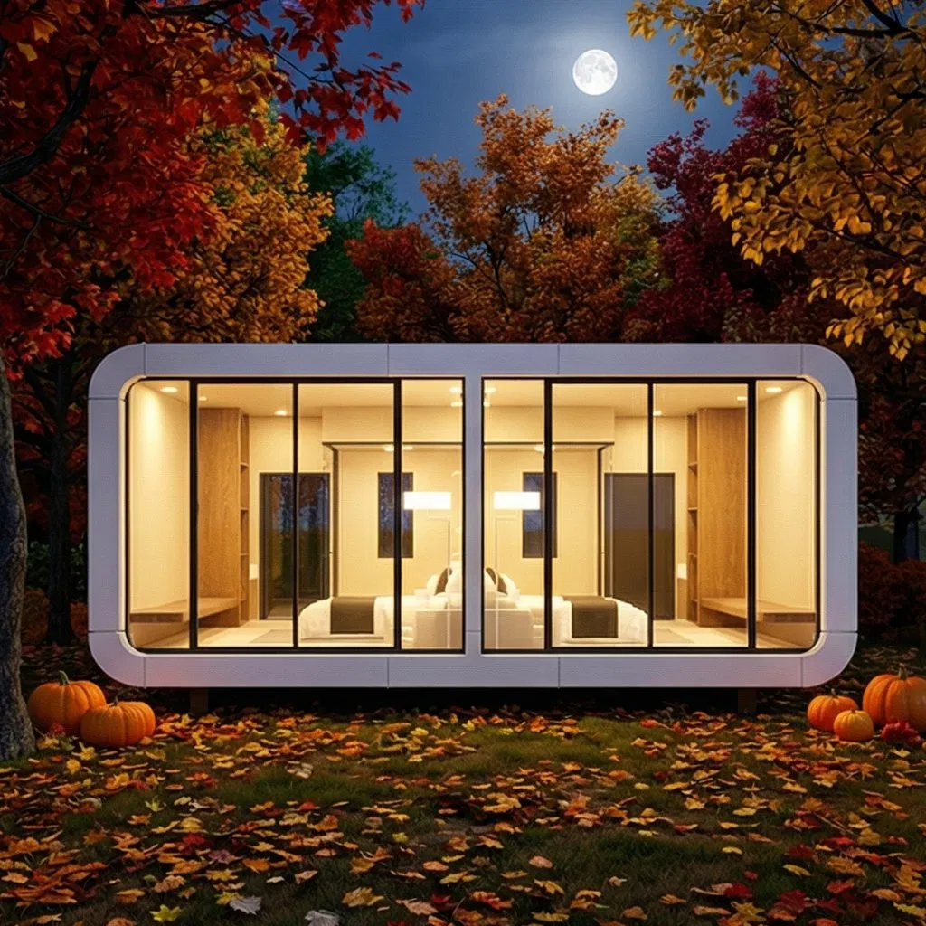 Zx-02 Tiny Luxury Eco-Friendly Prefab Container Prefabricated Modular Expandable Capsule Smart Home Portable Mobile Residential Home