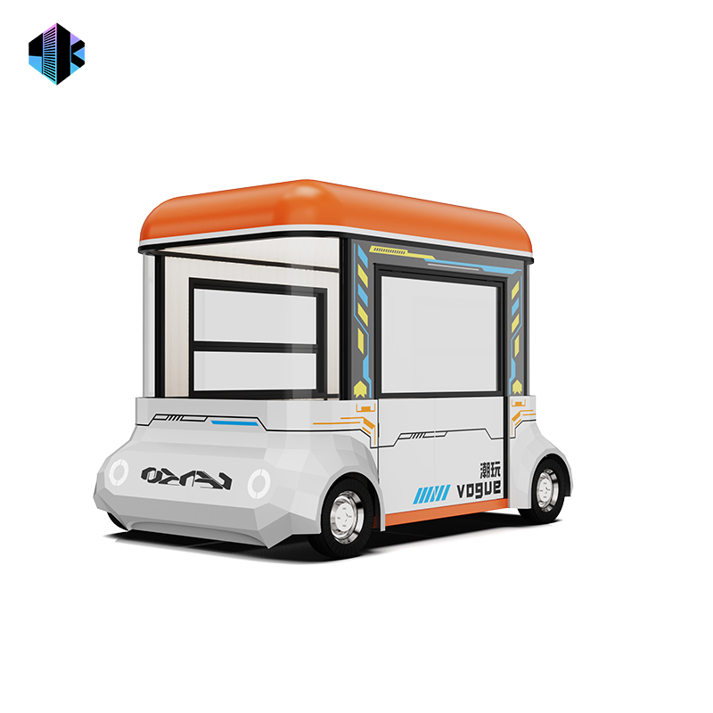 Customizable Tech Savvy Rain Resistant Dining Cart with Hydropower System