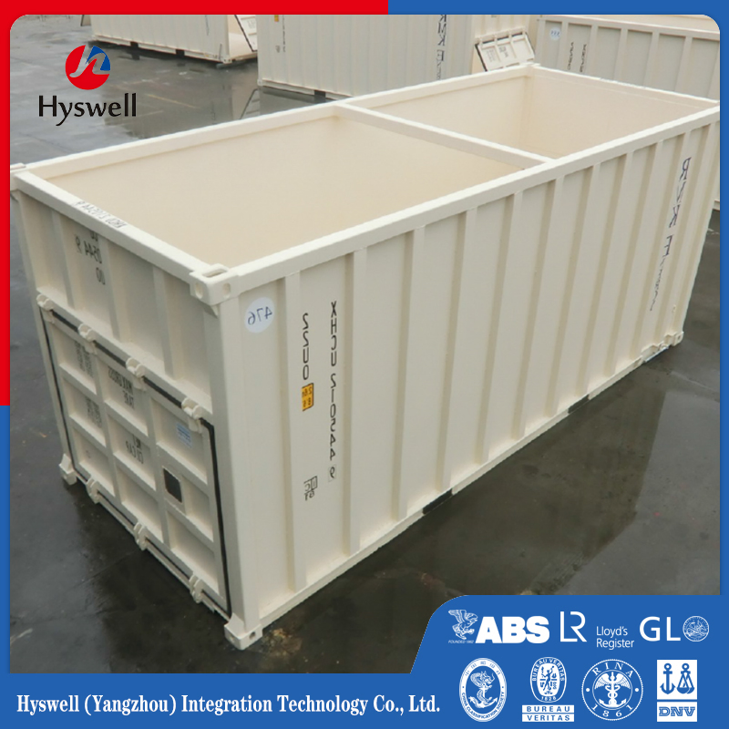 Hyswell 20FT 40FT New Standard Open Top Mining Industrial Coal Shipping Container Cost