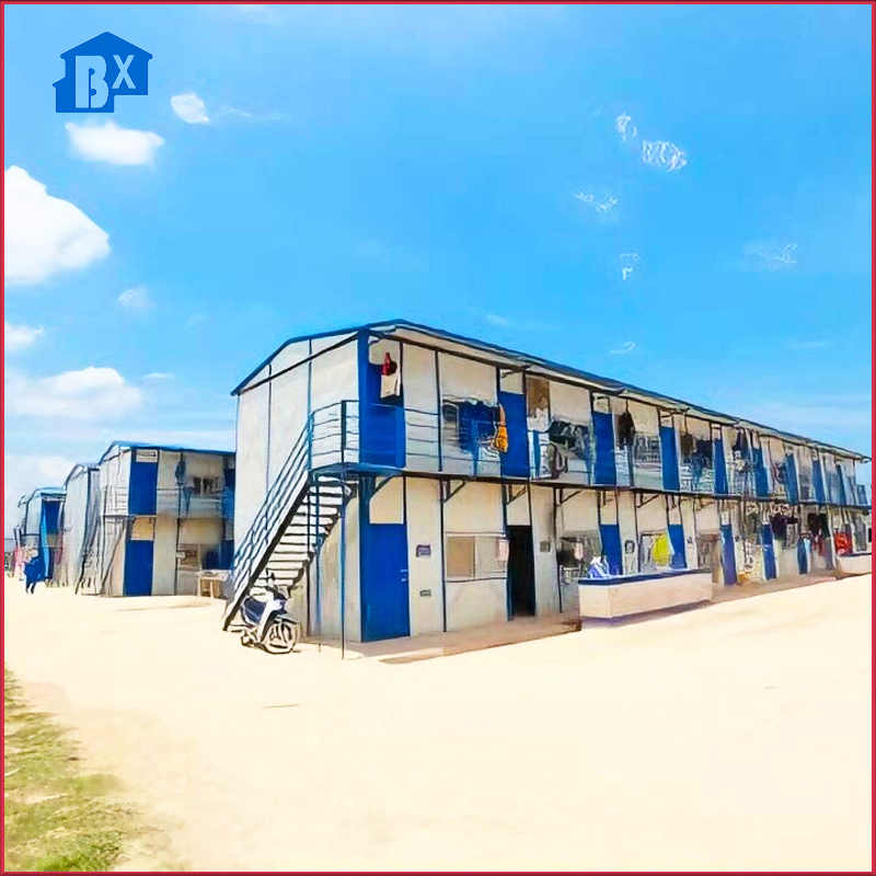 Sturdy Temporary Dormitory Structure for Comfortable Accommodation Solutions Eco-Friendly Temporary Living Dormitories with Durable Steel Framework