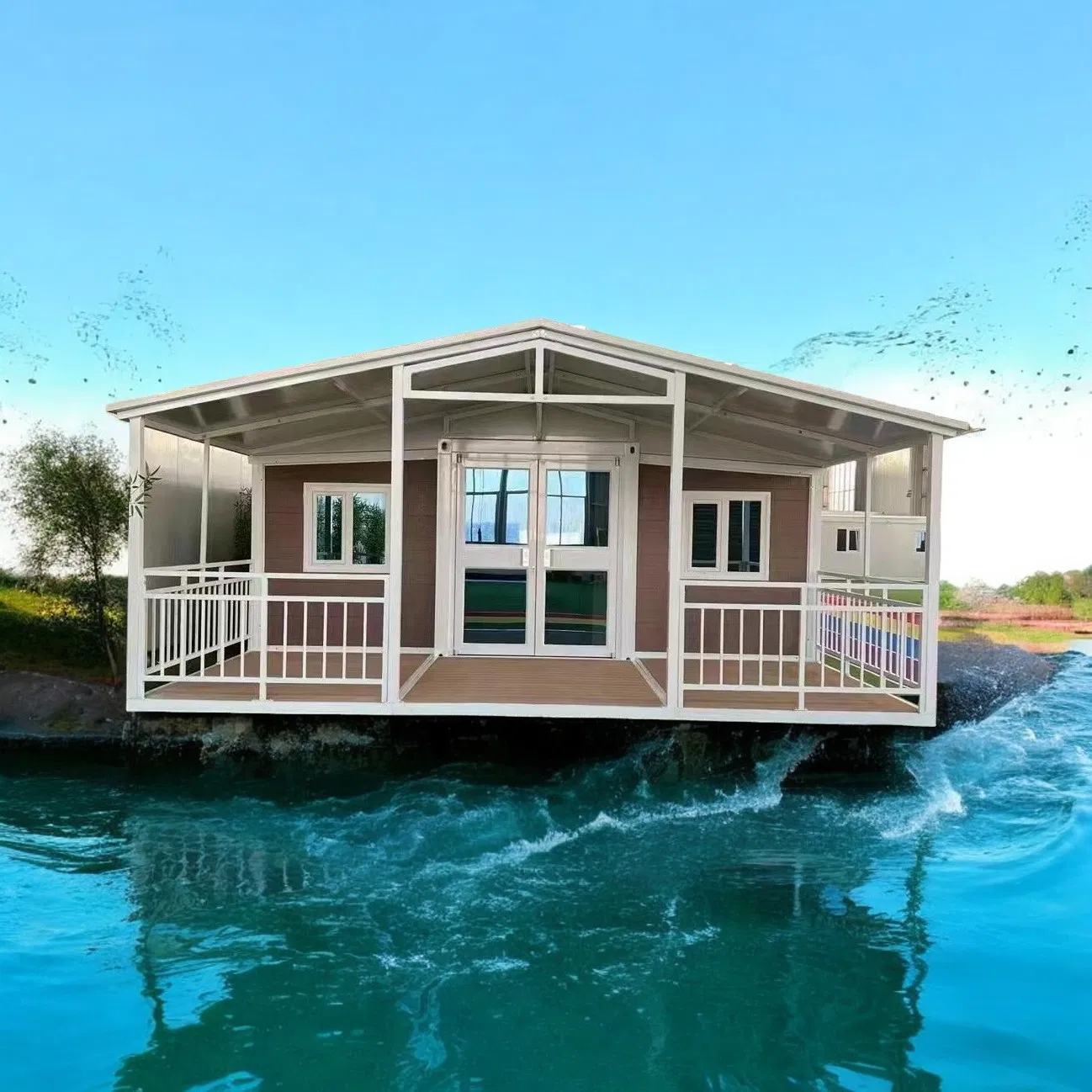 Functional Foldable Container Living: Customizable Stylish House for All Spaces