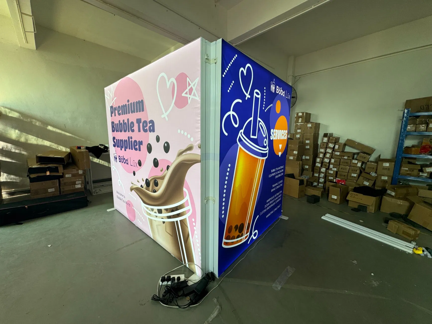 OEM China Indoor Tianlang Handbag 100*100cm/3.28*3.28FT Concert Stage Display Acrylic Case Stand Exhibition