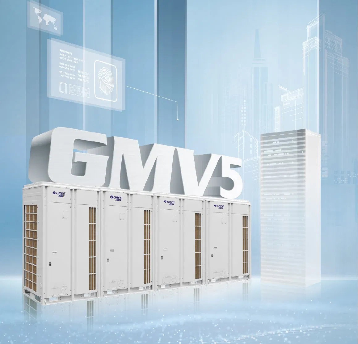 Gree Gmv5 HVAC Commercial Multi Vrf System Central Air Conditioner Heat Pump Modular Unit