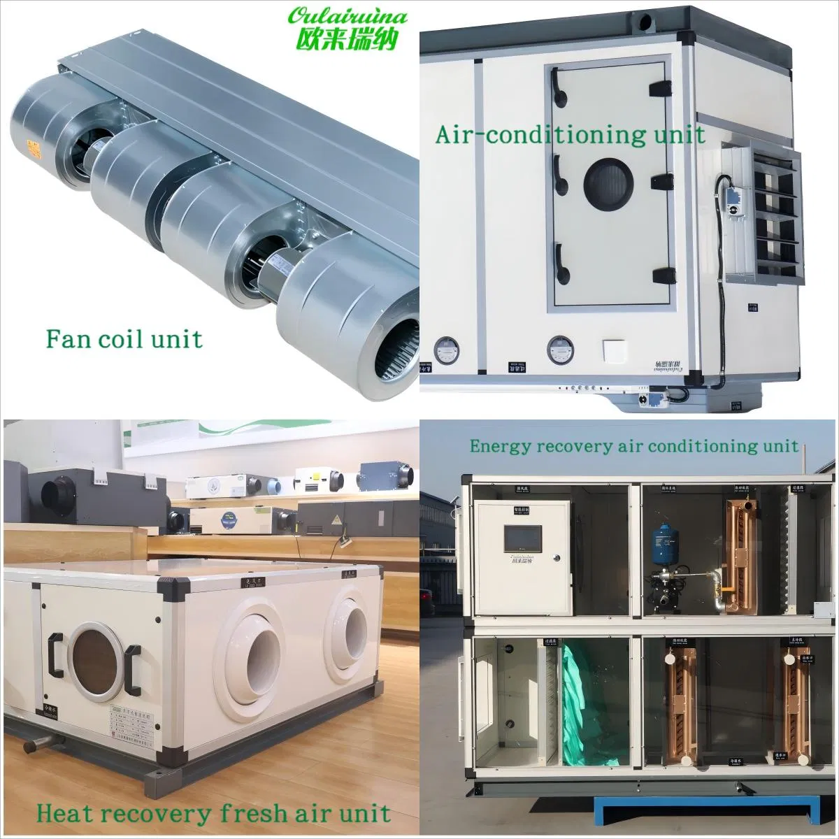 Commercial Air Conditioner 25.7~255.3kw Modular Air Handling Unit for UK Event Venues