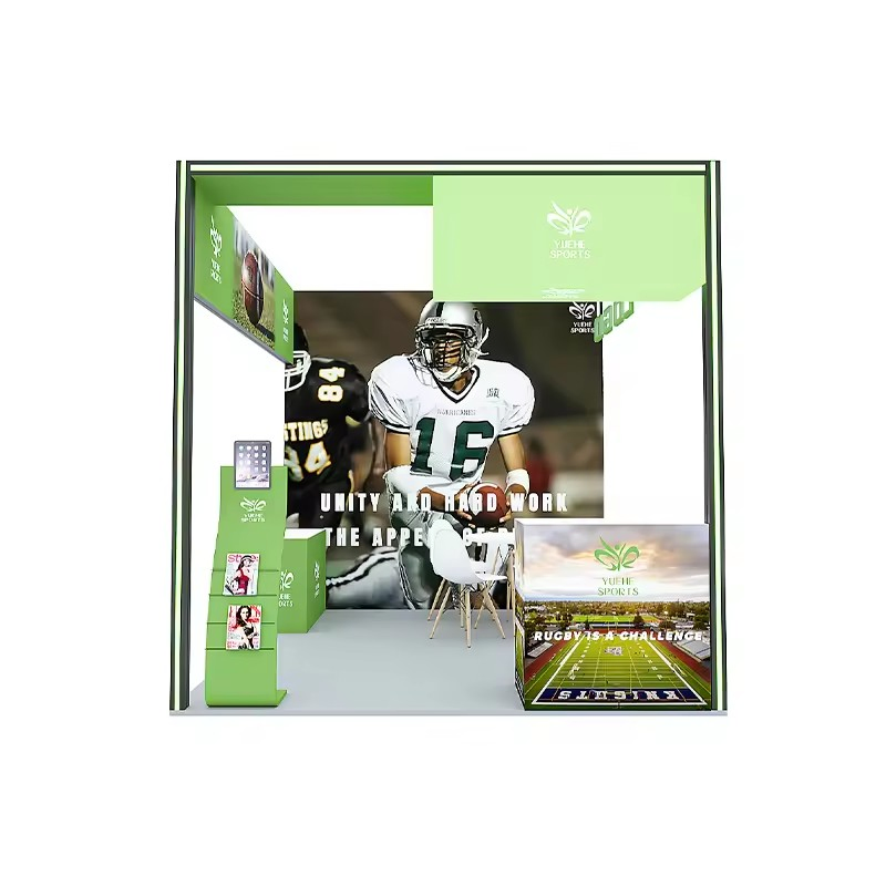 Custom Design Lightweight Stand Aluminium Modular 10X10 Tradeshow Display Modular Exhibition Booth Trade Show Booth