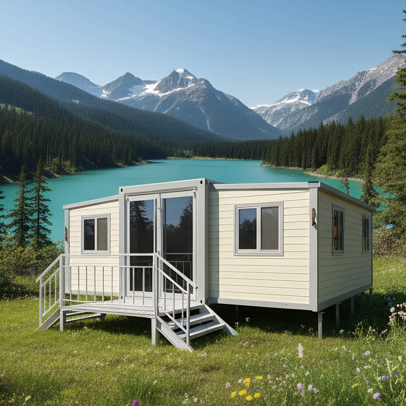 Versatile Modular Housing Solutions with Quick Installation Features