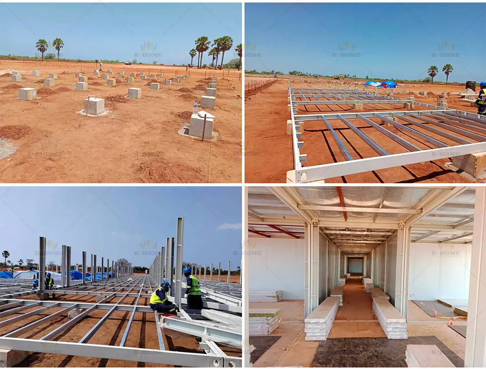 Remote Prefab Housing Workforce Accommodation Camps