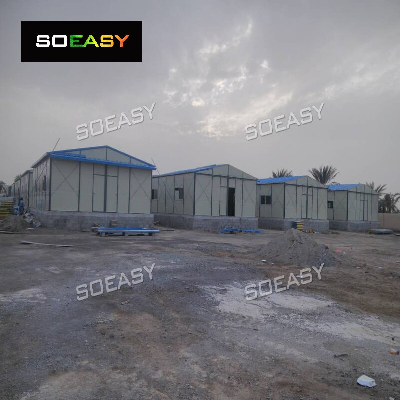 Temporary Site Dormitory Prefabricated Building Prefab Site Office Modular Construction Mining Accommodation Camp