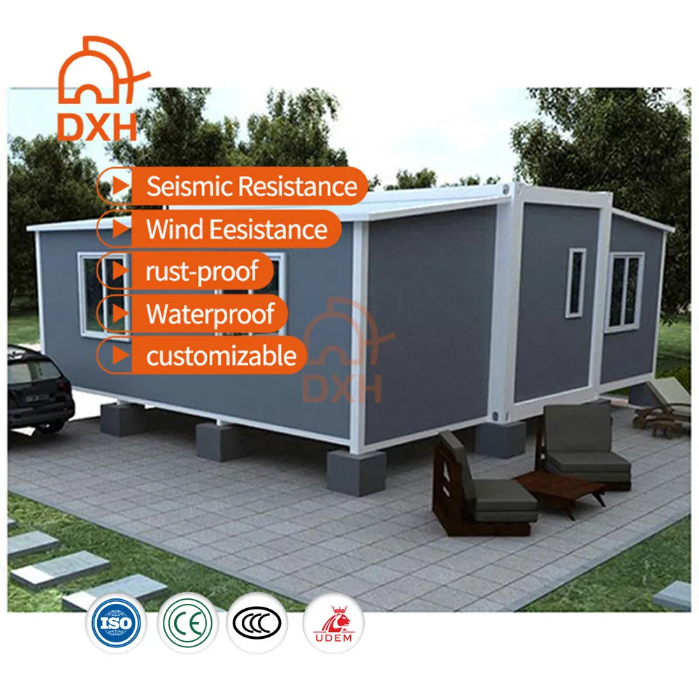 Customizable Fireproof Waterproof High Quality Expandable Container Homes for Vacation Beach Hut