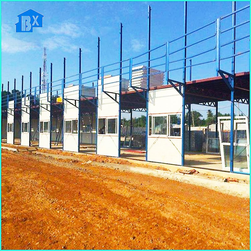 K-House Durable Steel Structure Temporary Housing Solution for Immediate Shelter Eco-Friendly K-House Temporary Housing with Steel Framework for Quick Setup