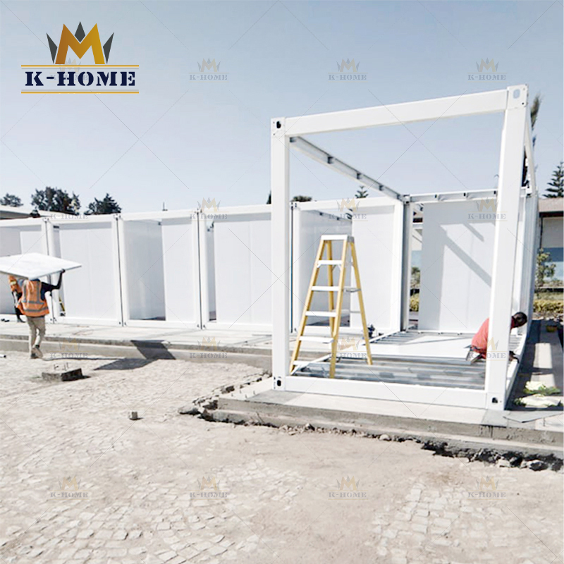 Sandwich Panel Cabin Container House Temporary Construction Site Camp