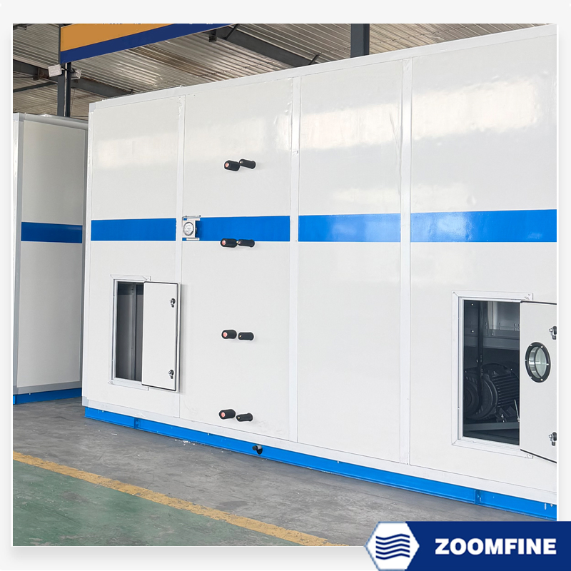 Large Scale Hotel Medical Purification and Circulation Central HVAC System Combined Ahu Unit