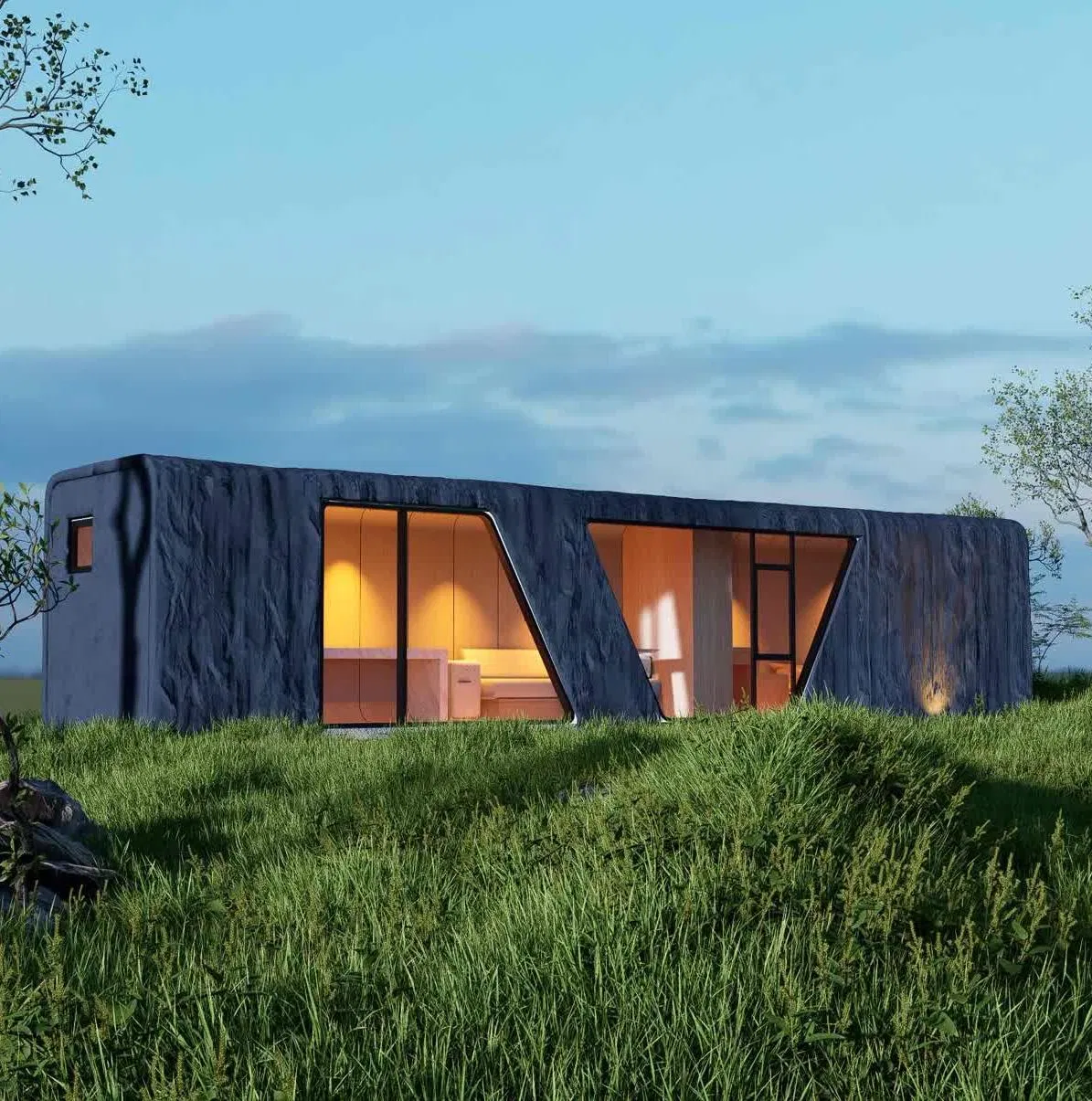 Mountain Retreat Modular Dwelling and Tiny Villa System