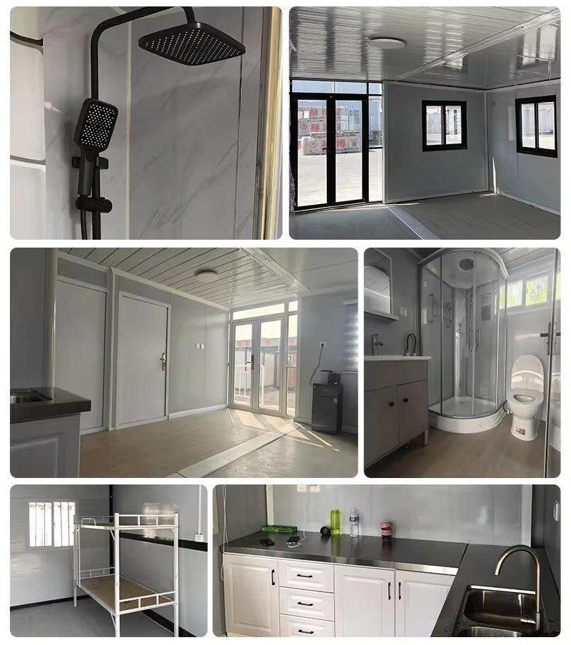 20FT 40FT Steel Frame Mobile Prefab Villa Portable Home for Residential Accommodation Vacation Casas Prefabricated Container House