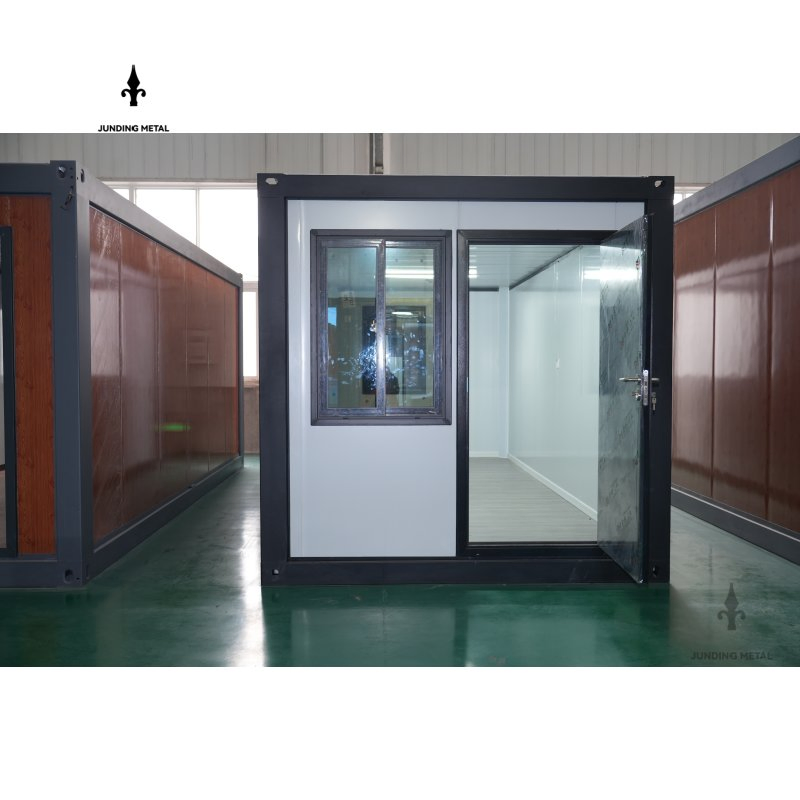 10FT Mini Detachable Container Prefab Prefabricated Tiny House for Backyard Office Home Gym or Guest Room Use